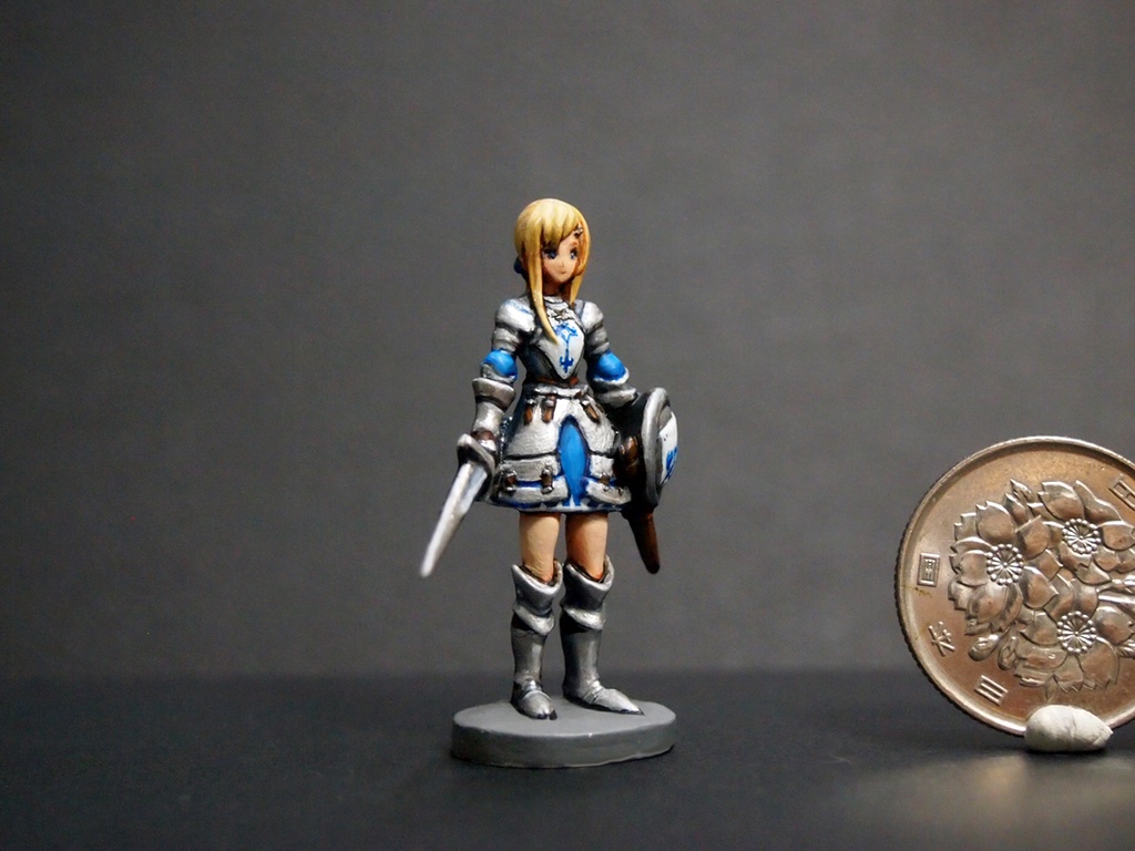 礎の蒼騎士 メタルフィギュア Je001