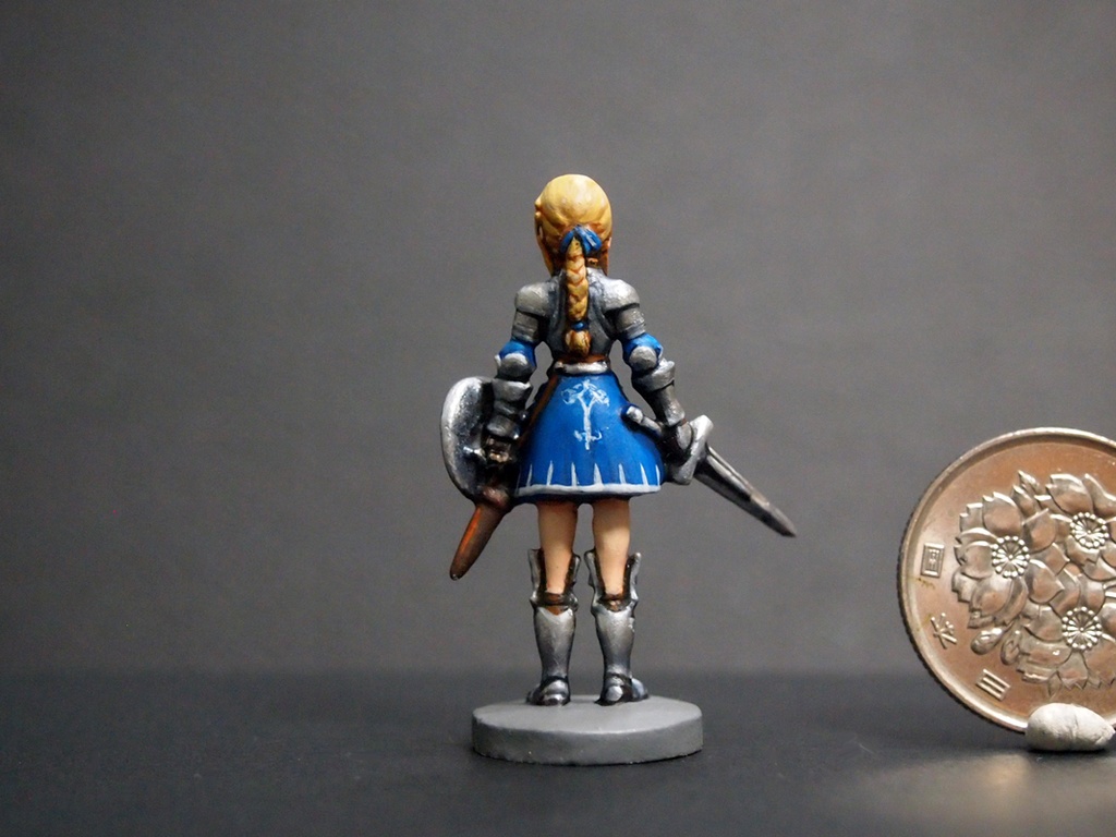 礎の蒼騎士 メタルフィギュア Je001