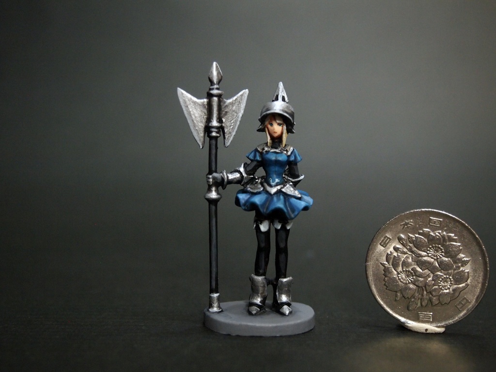 鉄矢帽の哨兵 メタルフィギュア Je003