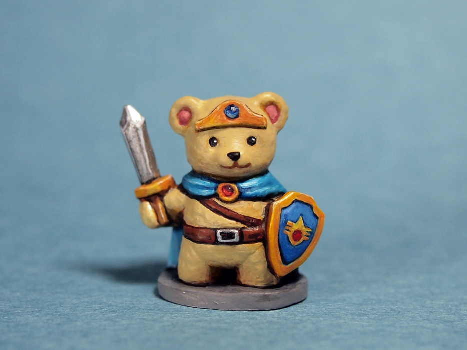 ティディベア・勇者　メタルフィギュア