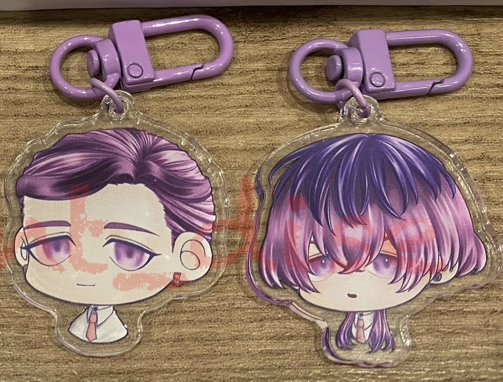 表裏一体アクキー