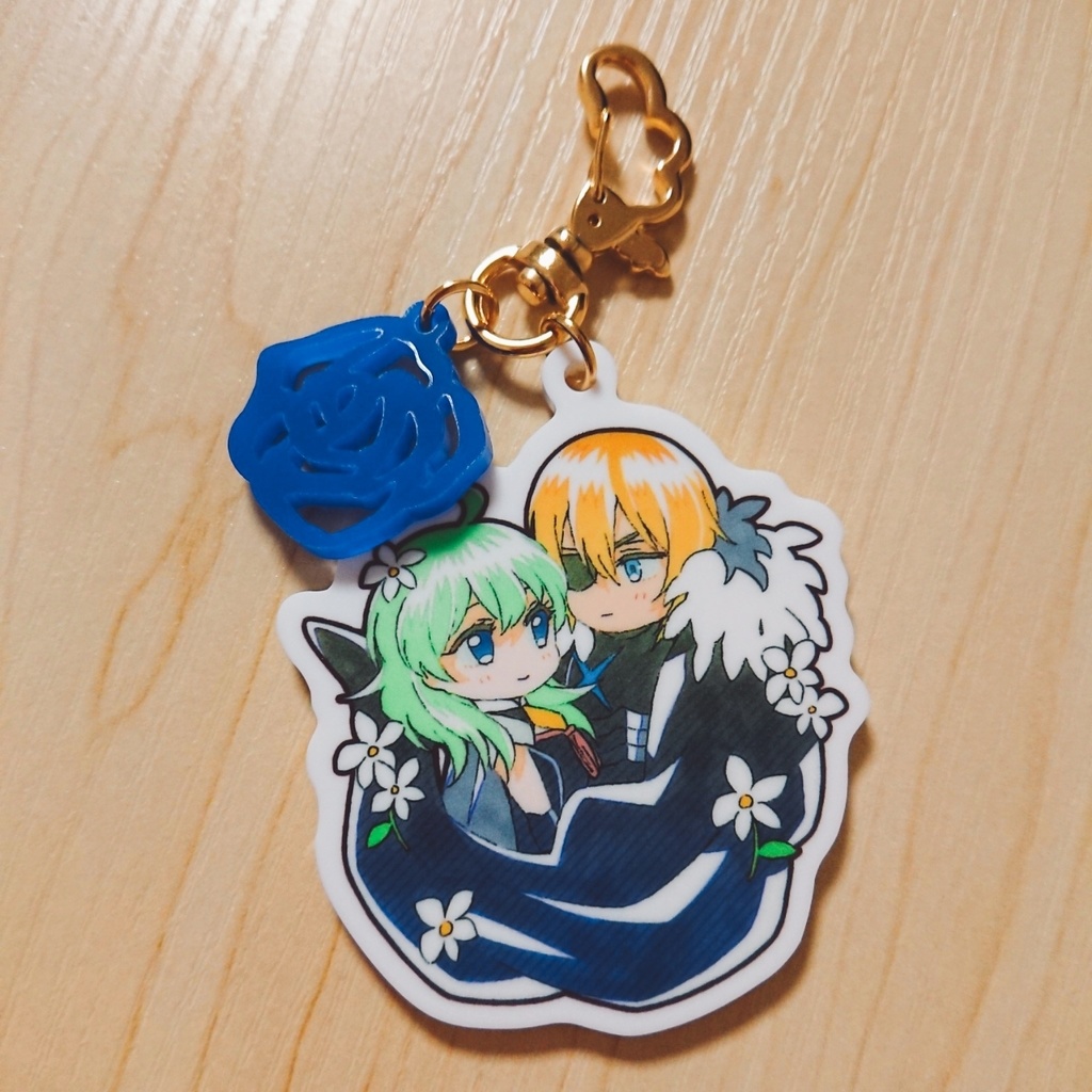 ディミレスアクリルキーホルダー