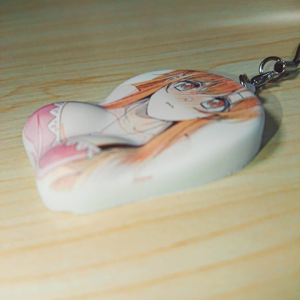 アスナさん ミニおっぱいマウスパッドストラップ