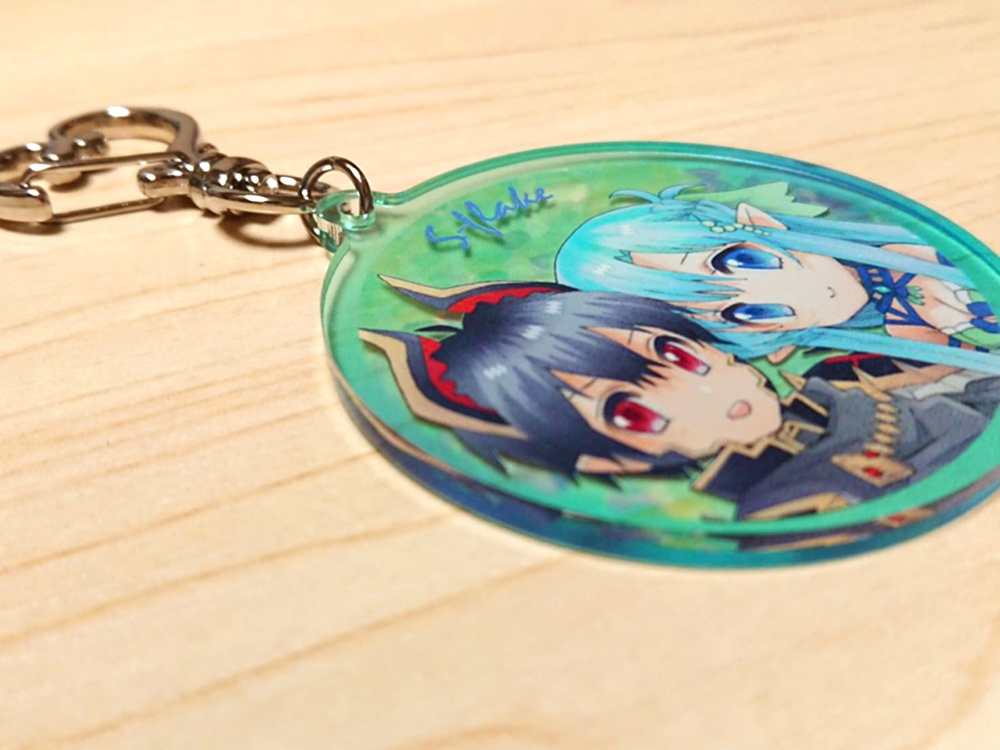 キリアス アクリルキーホルダー(魔王×妖精姫パロver.)