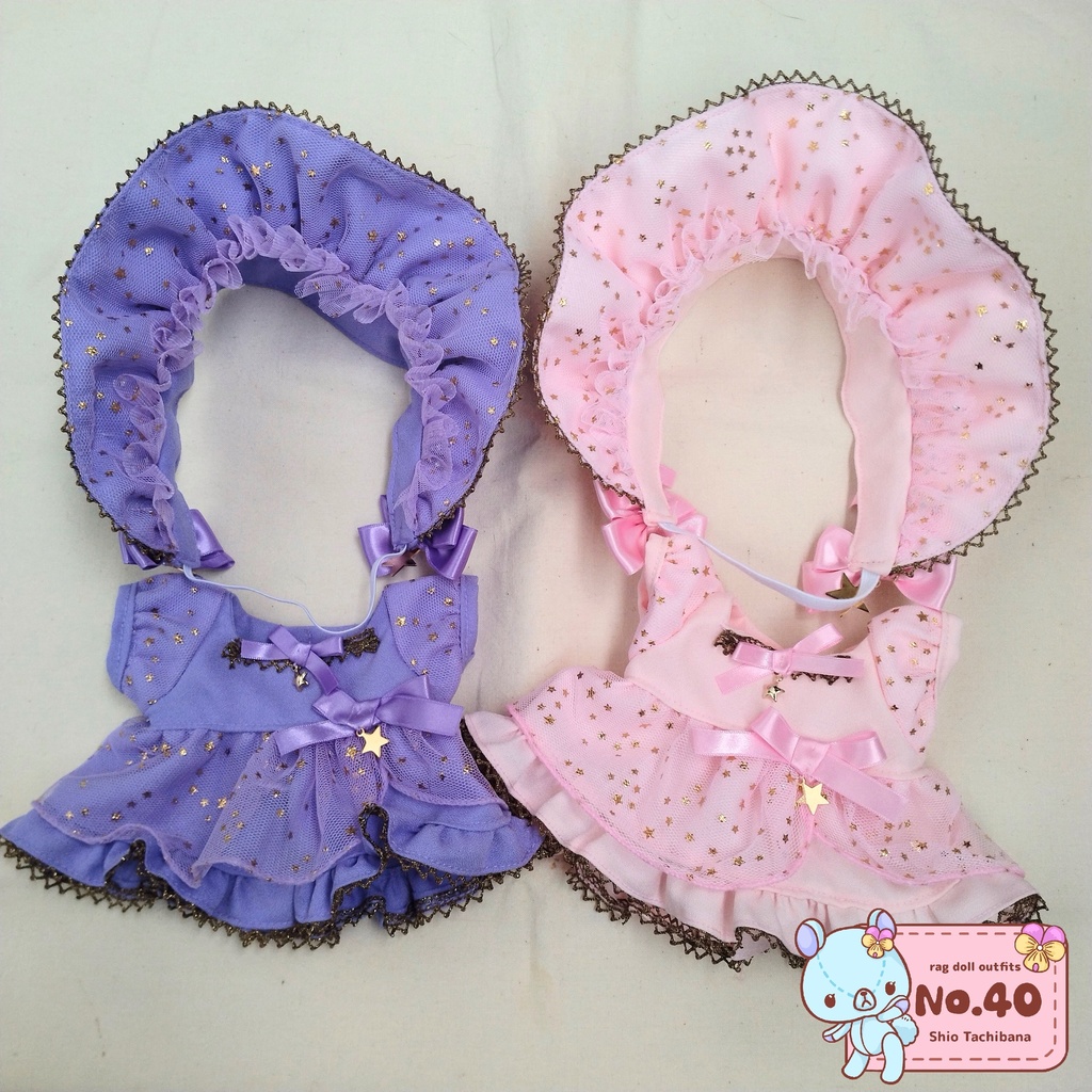【綿花娃娃20cm】エトワールワンピース