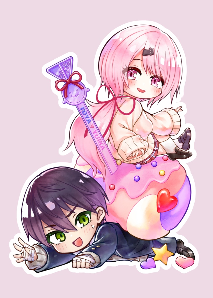 【非公式】もちもちアクリルスタンド