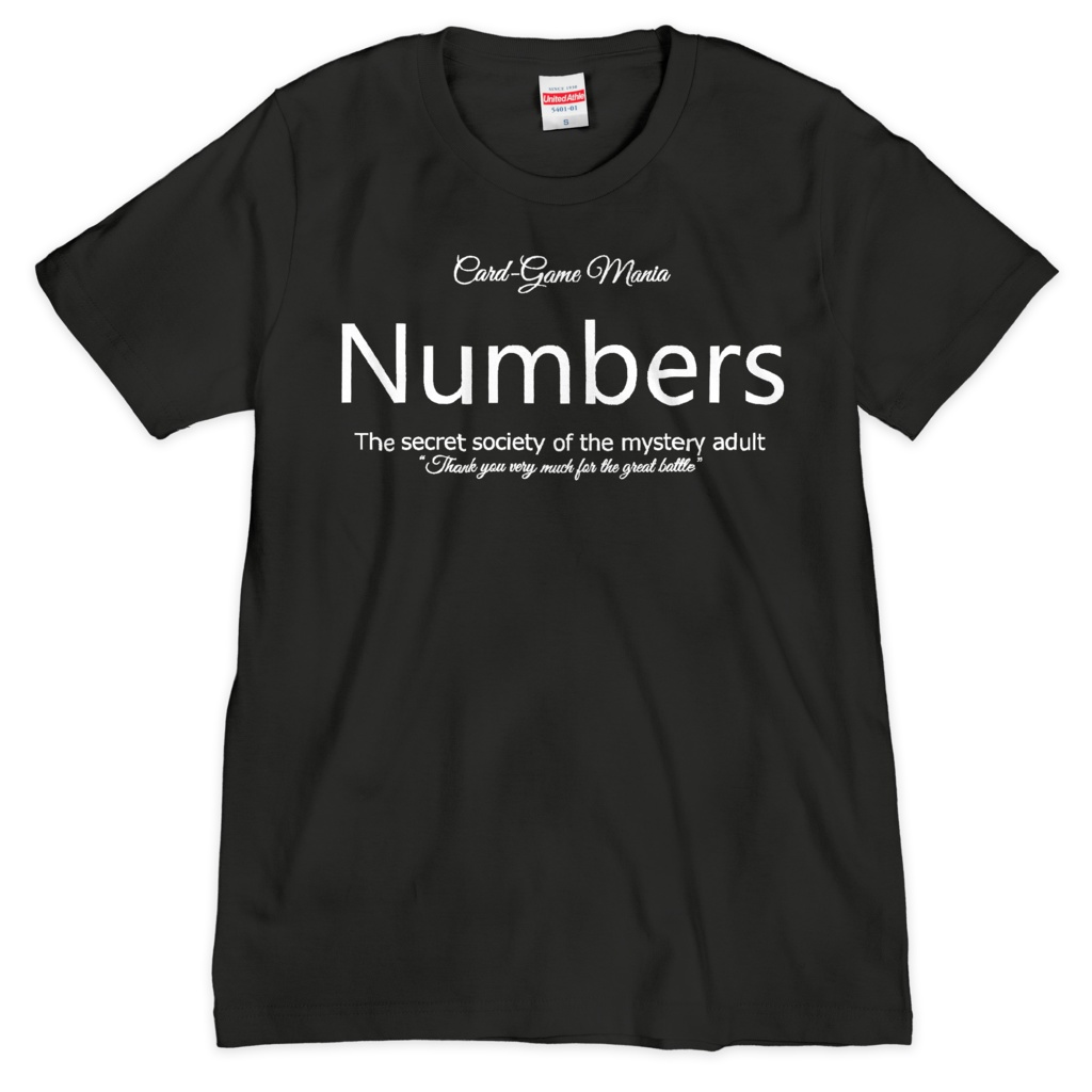 NumbersオフィシャルTシャツ