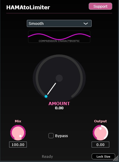 HAMAtoLimiter - ワンノブ・マルチモード・リミッター