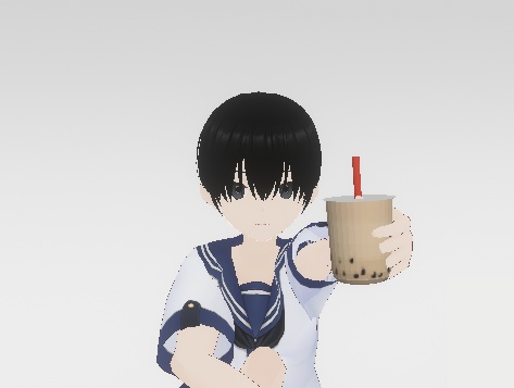 タピオカミルクティー(紅茶、抹茶、ほうじ茶)