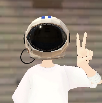 宇宙飛行士のヘルメット