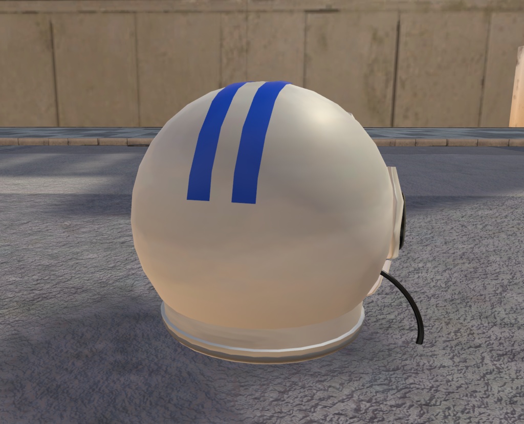 宇宙飛行士のヘルメット