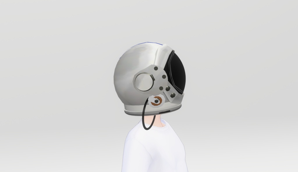 宇宙飛行士のヘルメット