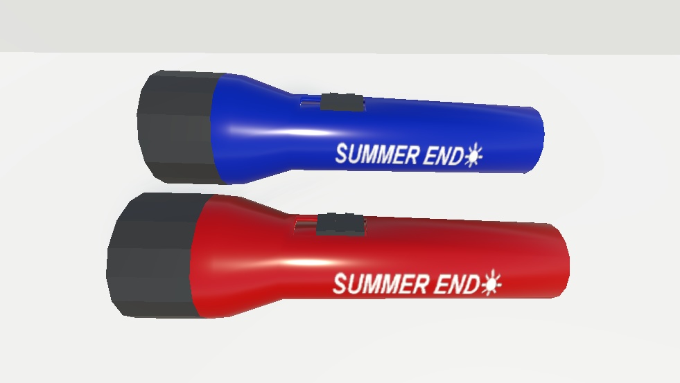 【VRCアバター用・ON/OFF可】懐中電灯