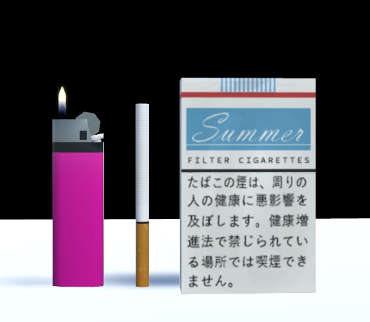 【VRC】タバコギミック