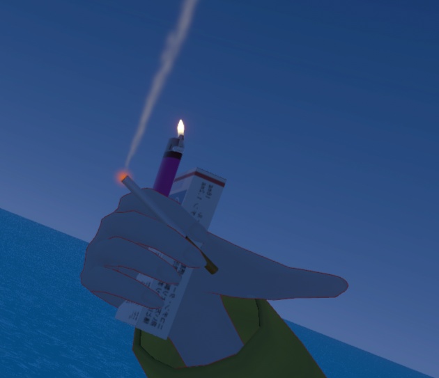 【VRC】タバコギミック