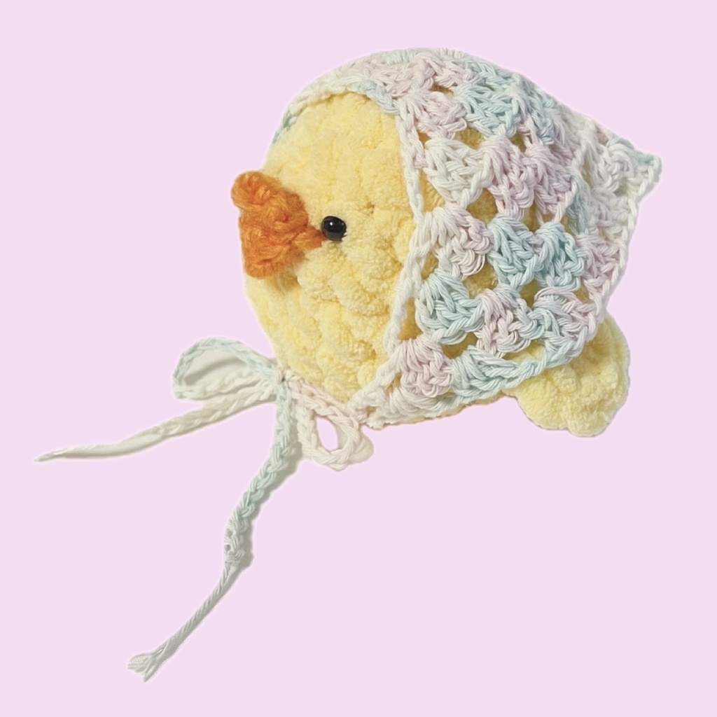 ぬいぐるみ用バブーシュカ/パステルカラー