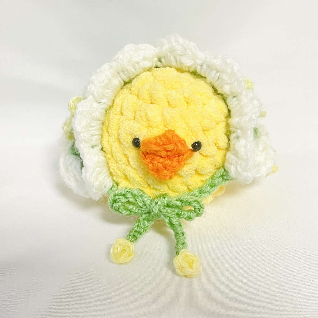 ぬいぐるみ用バブーシュカ / イエローフラワー