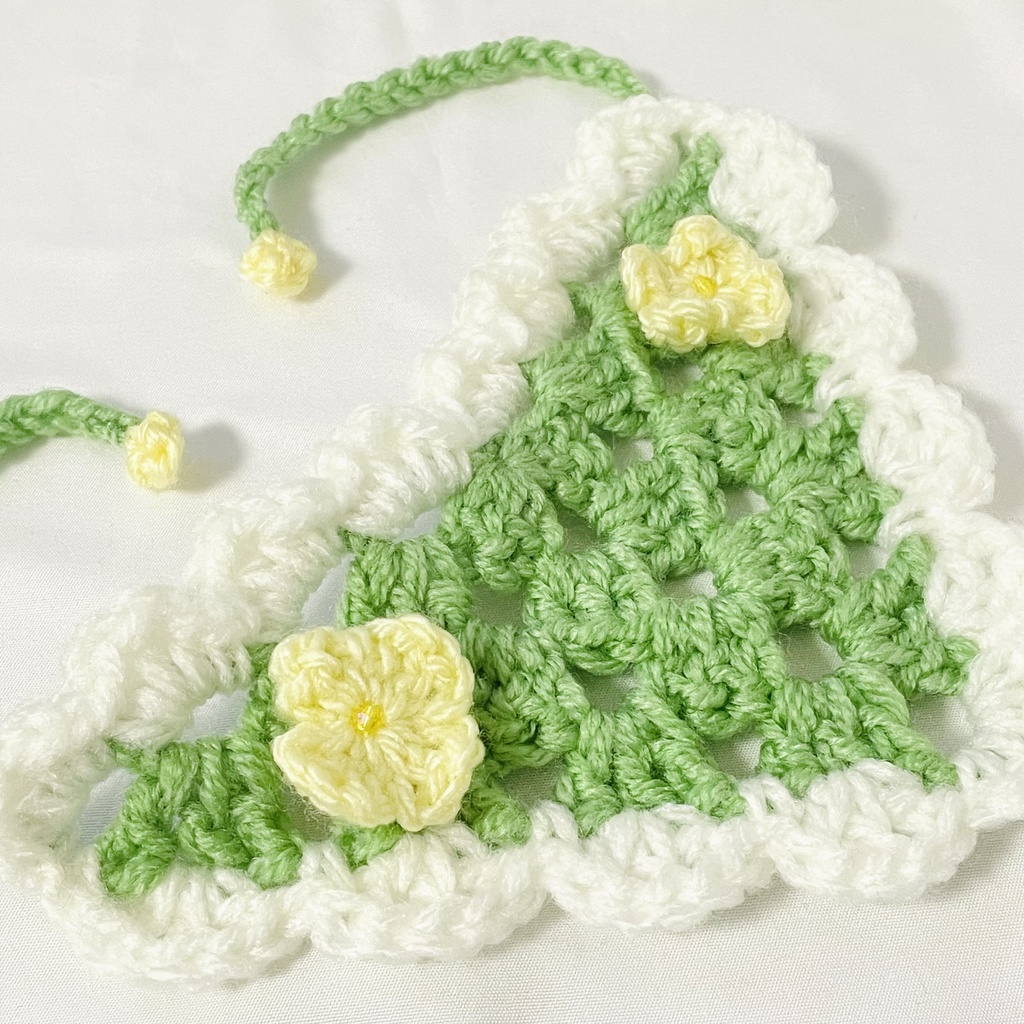 ぬいぐるみ用バブーシュカ / イエローフラワー