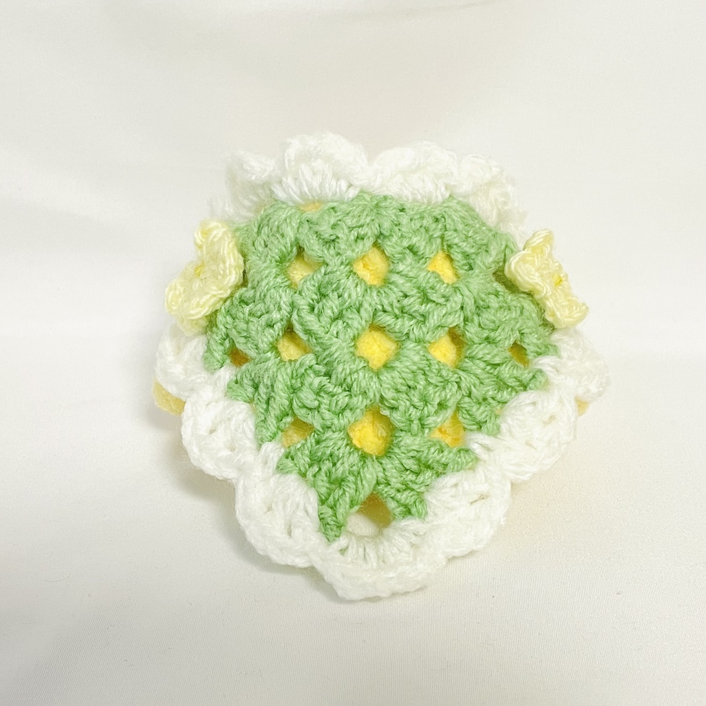 ぬいぐるみ用バブーシュカ / イエローフラワー