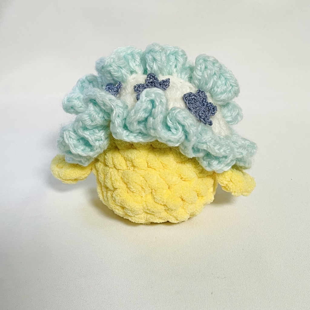 ぬいぐるみ用ヘッドドレス / 三つ星ライトブルー