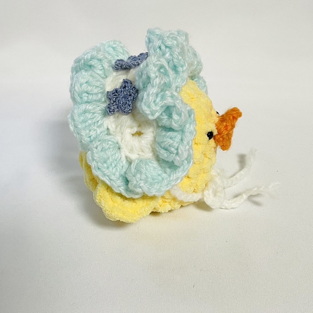 ぬいぐるみ用ヘッドドレス / 三つ星ライトブルー