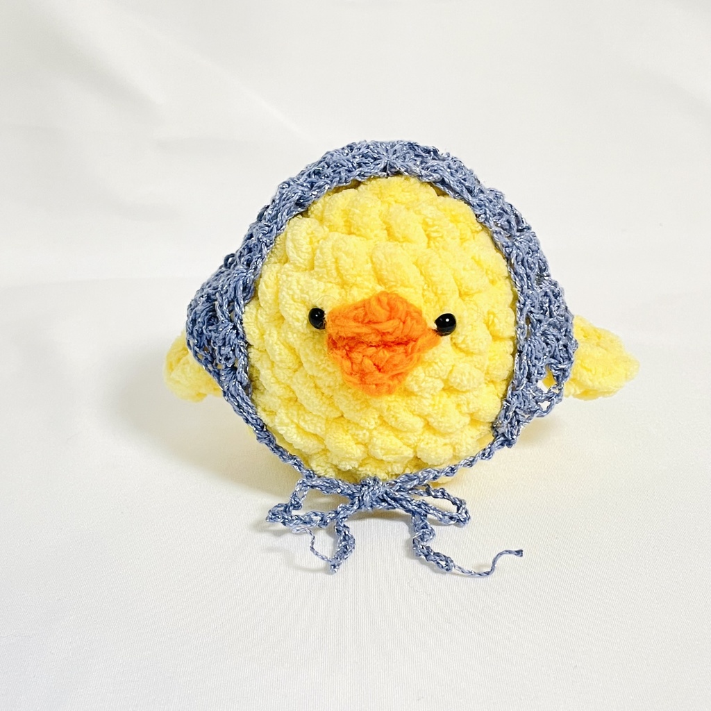 ぬいぐるみ用バブーシュカ / キラキラライトブルー