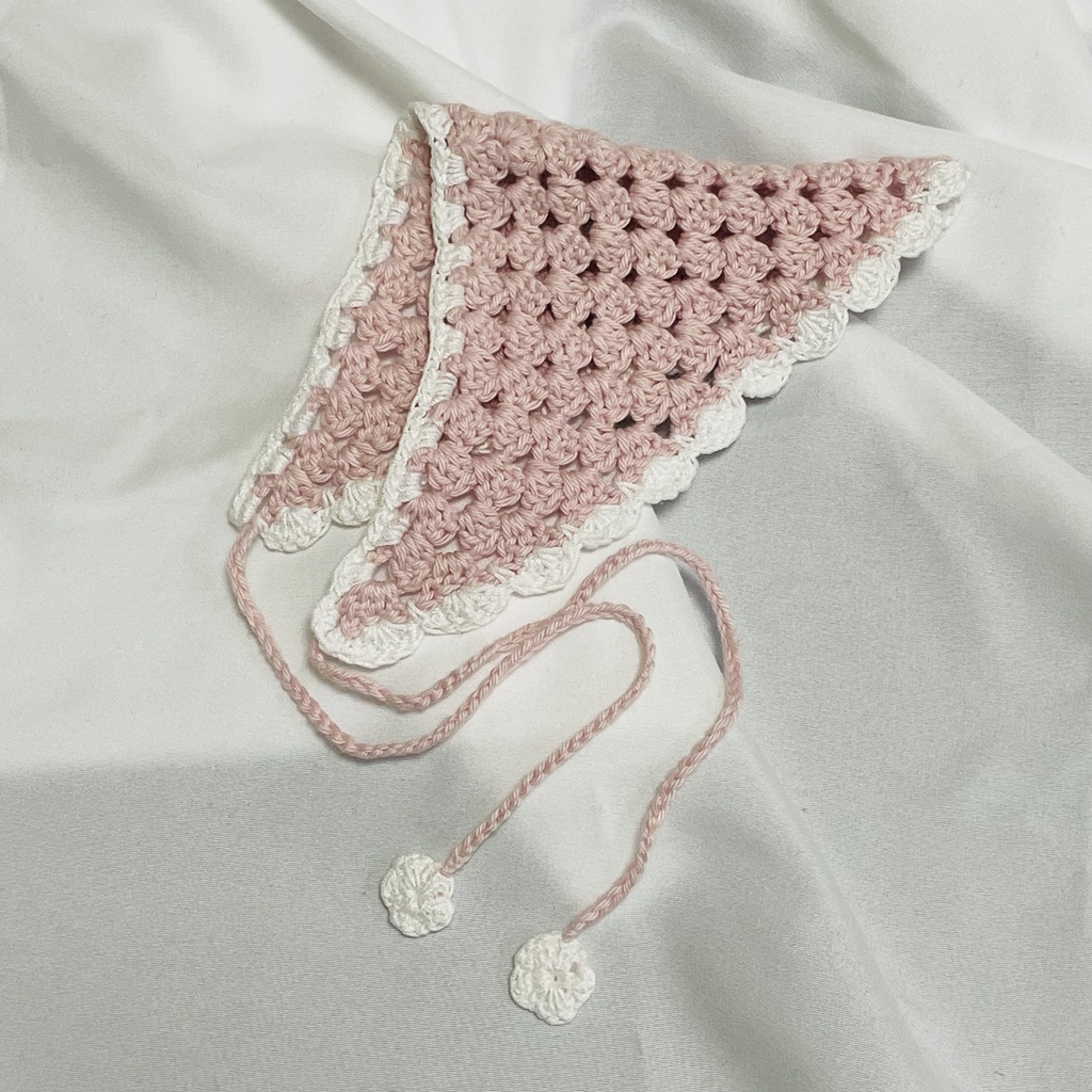 ぬいぐるみ・ペットサイズ / 小さめバブーシュカ / ピンクフラワー