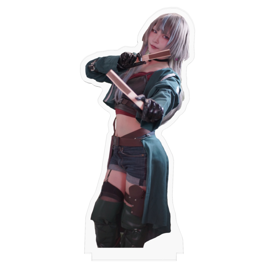 黑須つくる×ばったもん河合アクリルフィギュア扇