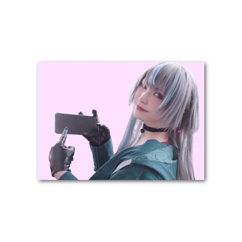 黑須つくる×ばったもん河合両面フォト風カード