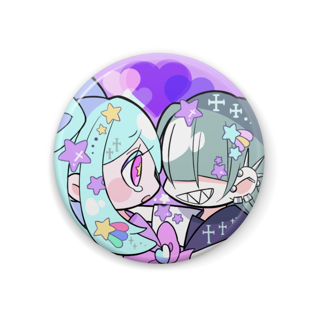 ミヤコヒメ缶バッジ