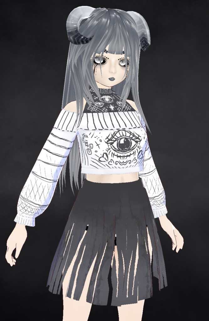 VRoid - Long Sleeve Top - COLLECTION 1