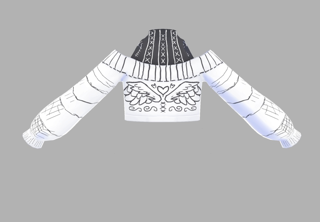 VRoid - Long Sleeve Top - COLLECTION 1