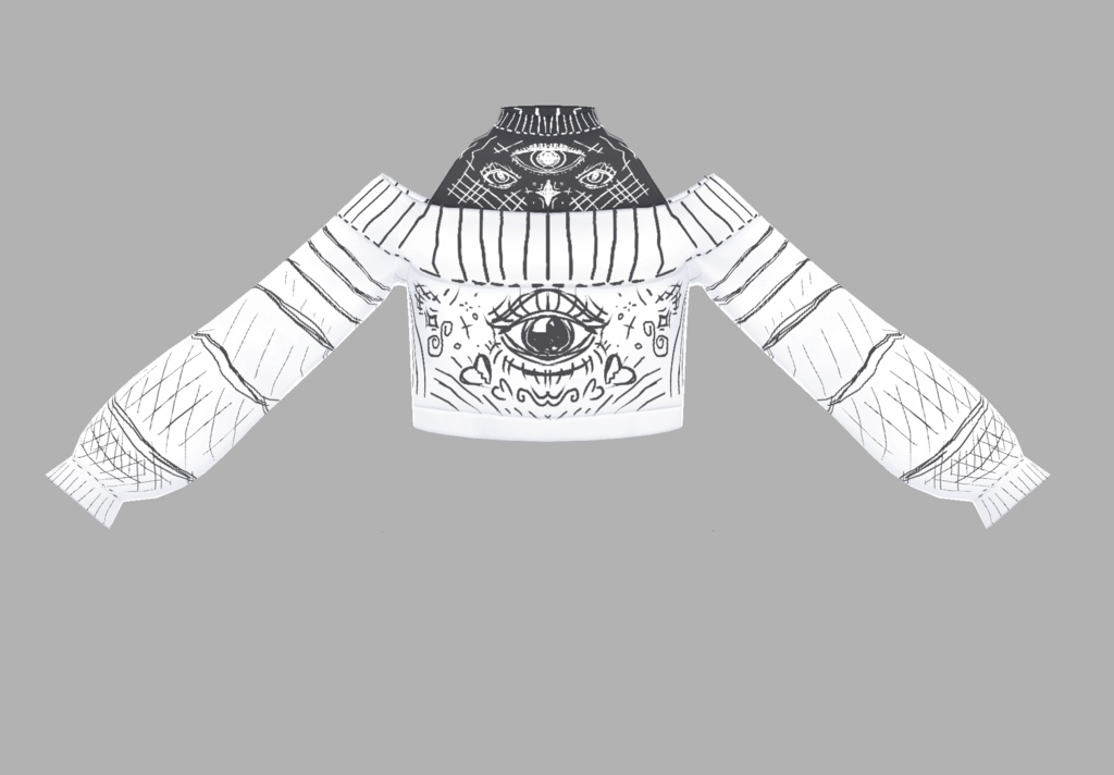 VRoid - Long Sleeve Top - COLLECTION 1