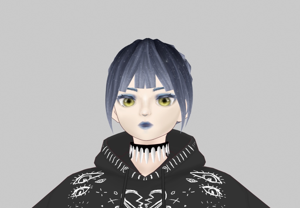 VRoid Galaxy Hair Texture