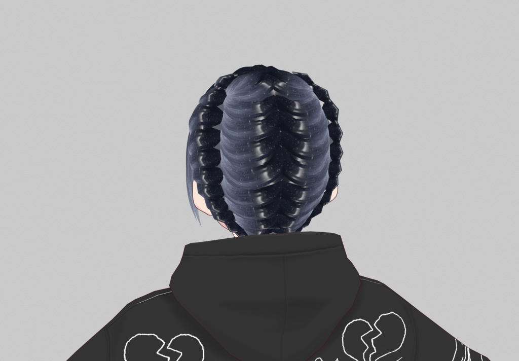 VRoid Galaxy Hair Texture