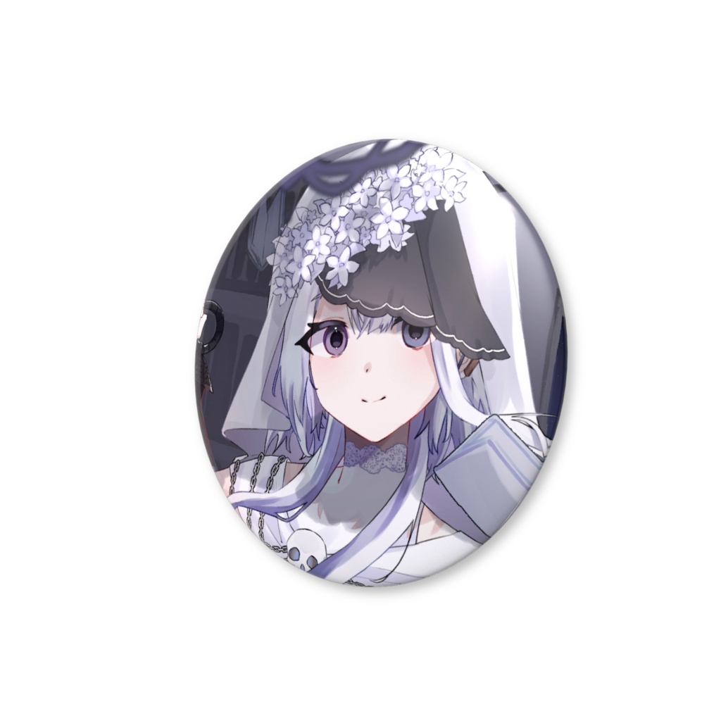 柘榴しあん ハーフアニバ記念缶バッジ【再販】