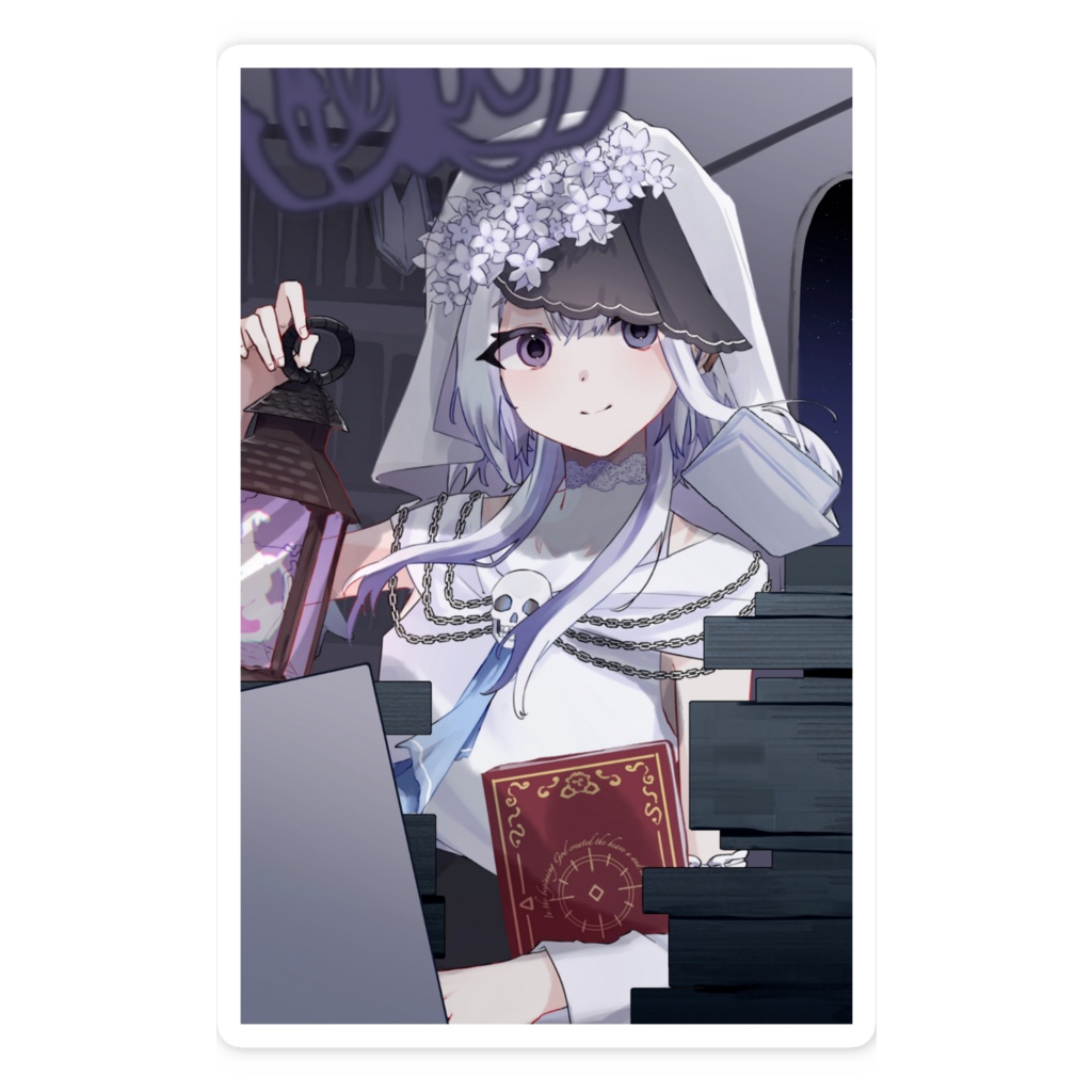 柘榴しあんといつもいっしょステッカー♡