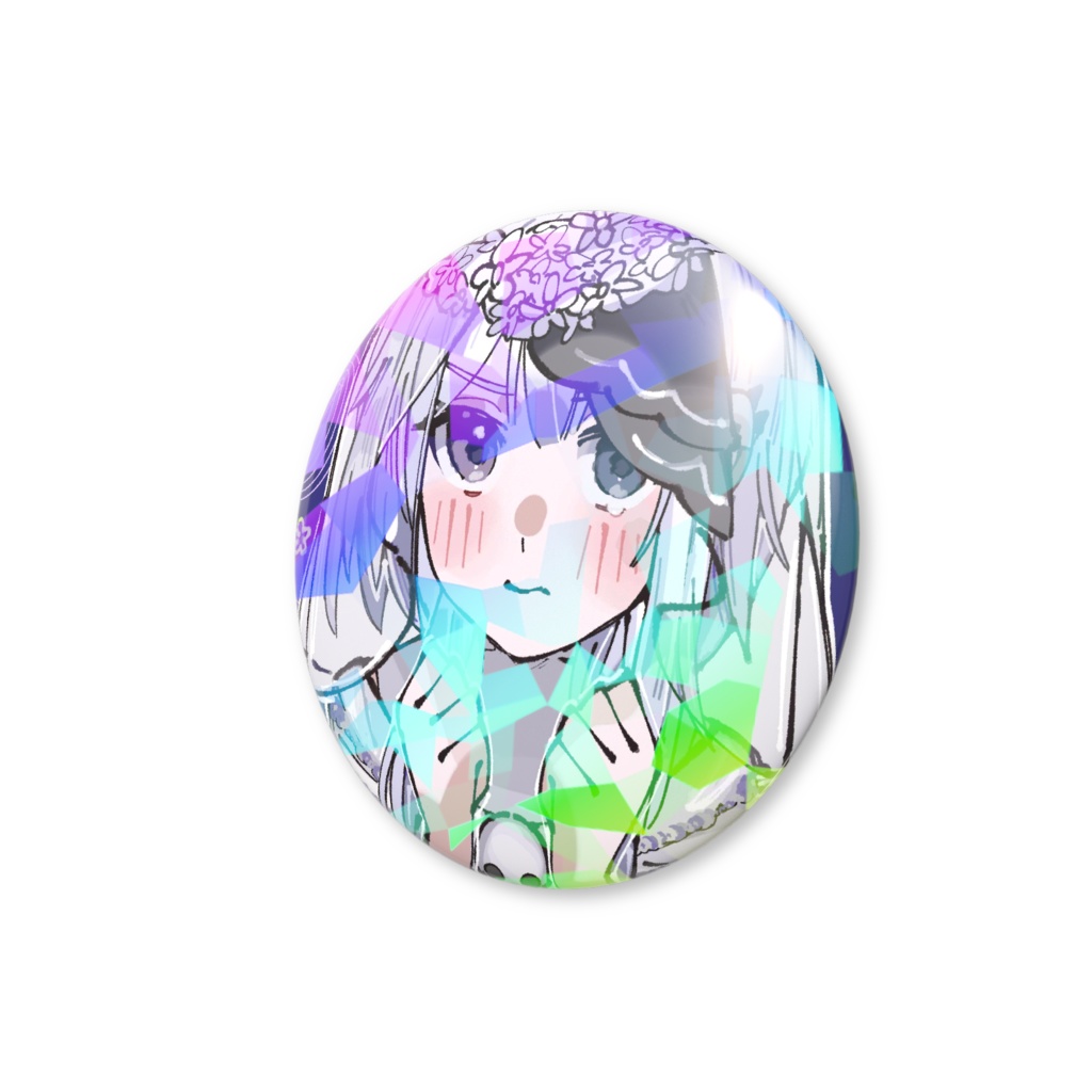 しあんのプンプン缶バッチ