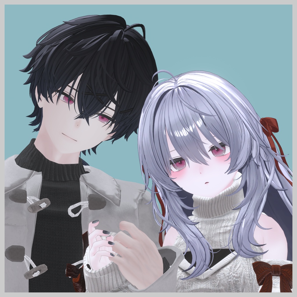 【8アバター対応】Melt Glass Eye Texture 7Colors