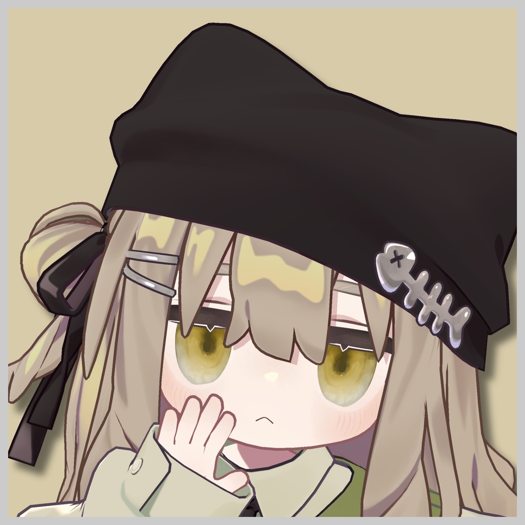 【8アバター対応】Melt Glass Eye Texture 7Colors