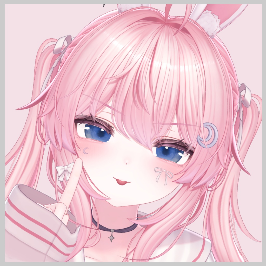 【9アバター対応】Melt Glass Eye Texture 7Colors