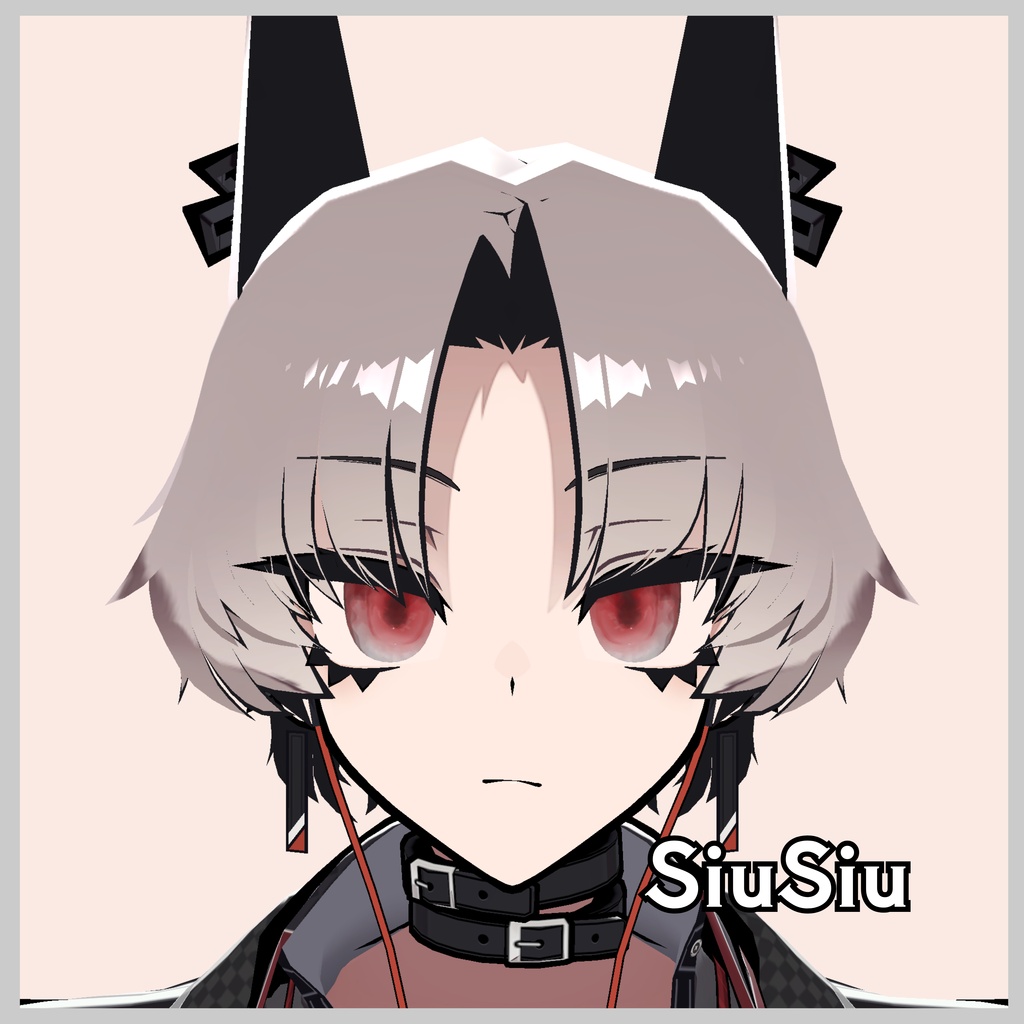 【8アバター対応】Melt Glass Eye Texture 7Colors