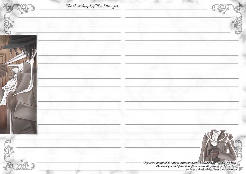 文学モチーフノート『透明人間』―対訳PDF付き