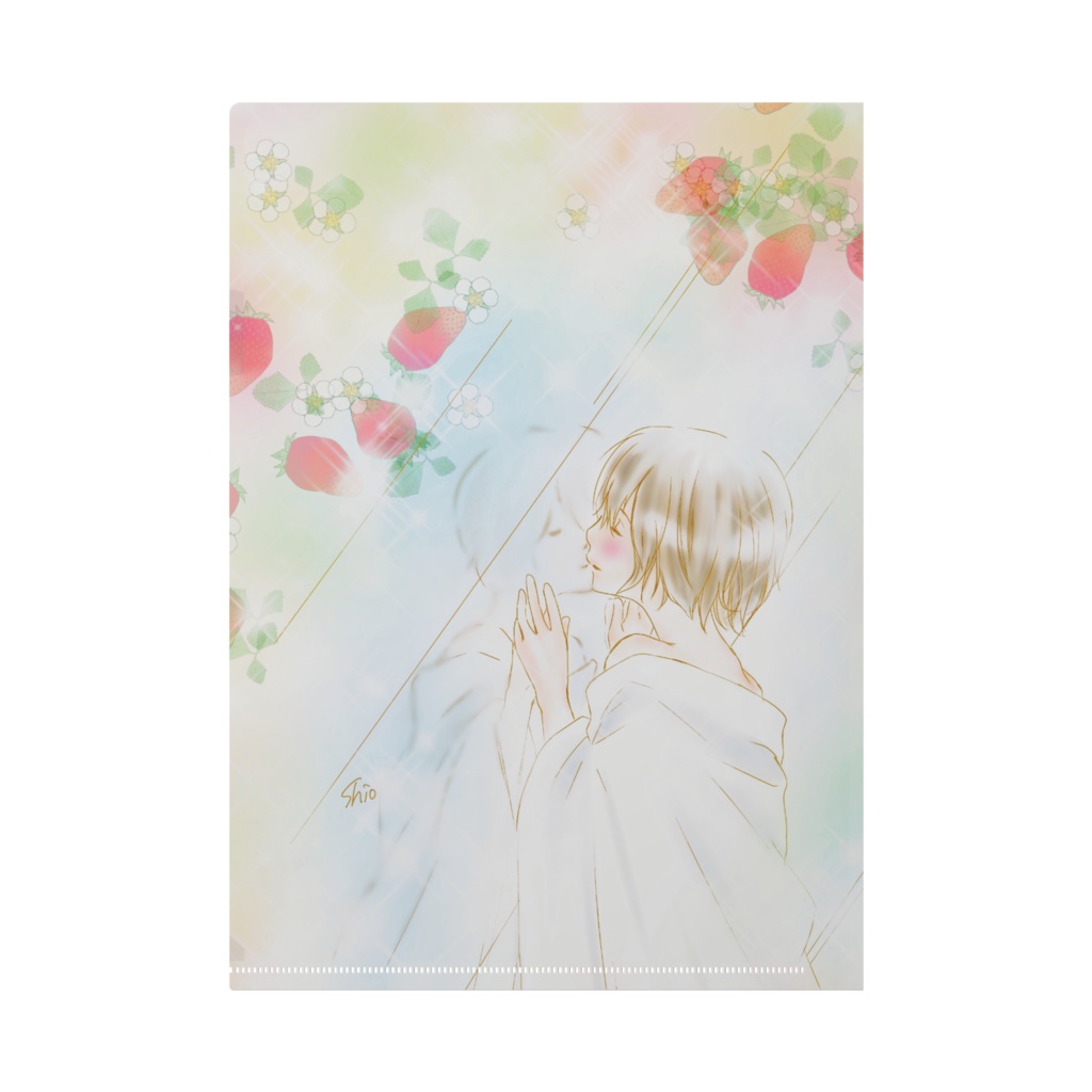 いちご女子 クリアファイル