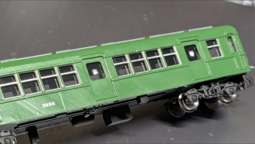 T K K クハ 3850形 更新車 川崎 タイプ 未塗装 組み立て ボディキット 3D出力品