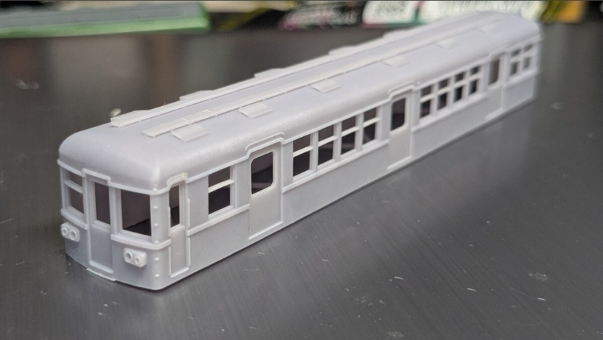 T K K クハ 3850形 更新車 川崎 タイプ 未塗装 組み立て ボディキット 3D出力品
