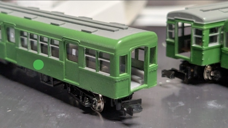 T K K デハ3650形×2 サハ3360形×1 計3両 未塗装 組み立てキット 3655 F 3D出力品