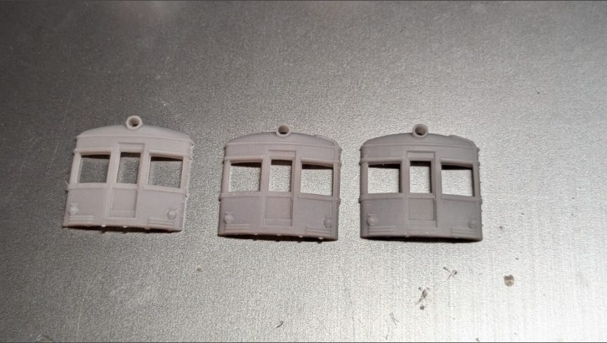 改良品 T K K デハ 3550形×2 クハ3850×1 タイプ 計3両 3D出力品 未塗装 ボディ キット