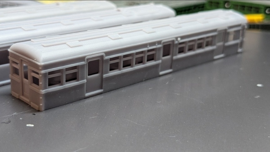 改良品 T K K デハ 3550形×2 クハ3850×1 タイプ 計3両 3D出力品 未塗装 ボディ キット