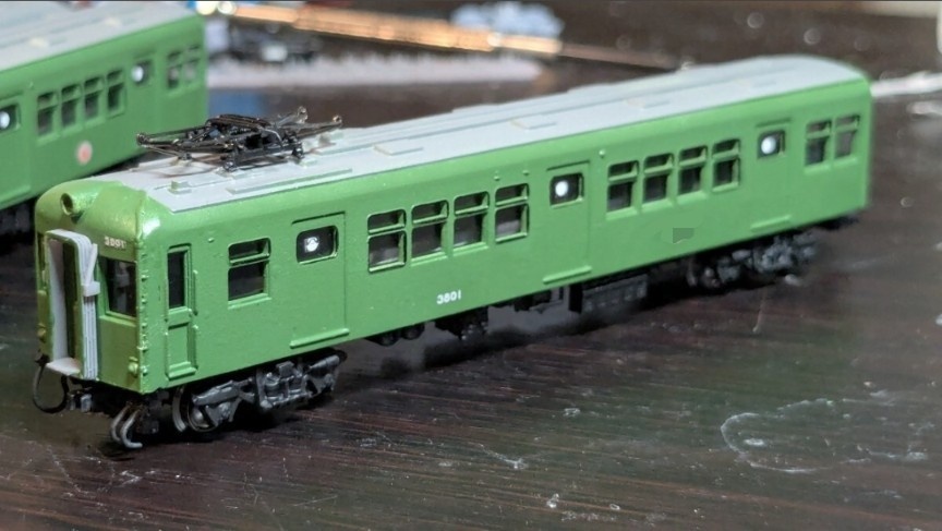 T K K デハ 3800形 タイプ 2両 クハ3770形タイプ 1両 計3両 3D 出力品 未塗装キット